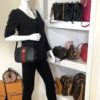 Gucci Webby Bee Black Leather Shoulder Bag 7