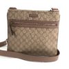 Gucci GG Supreme Monogram Small Flat Messenger Bag Pink 15