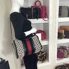 Gucci GG Navy Logo Boston Bag 8