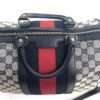 Gucci GG Navy Logo Boston Bag 13