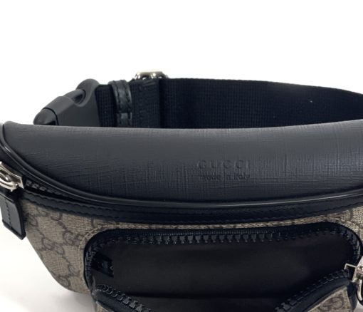 Gucci Monogram Supreme Black Eden Belt Bag 16