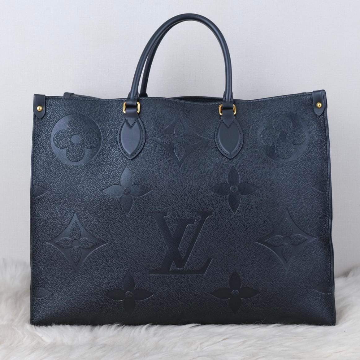 Louis Vuitton ONTHEGO GM Black Empreinte - A World Of Goods For