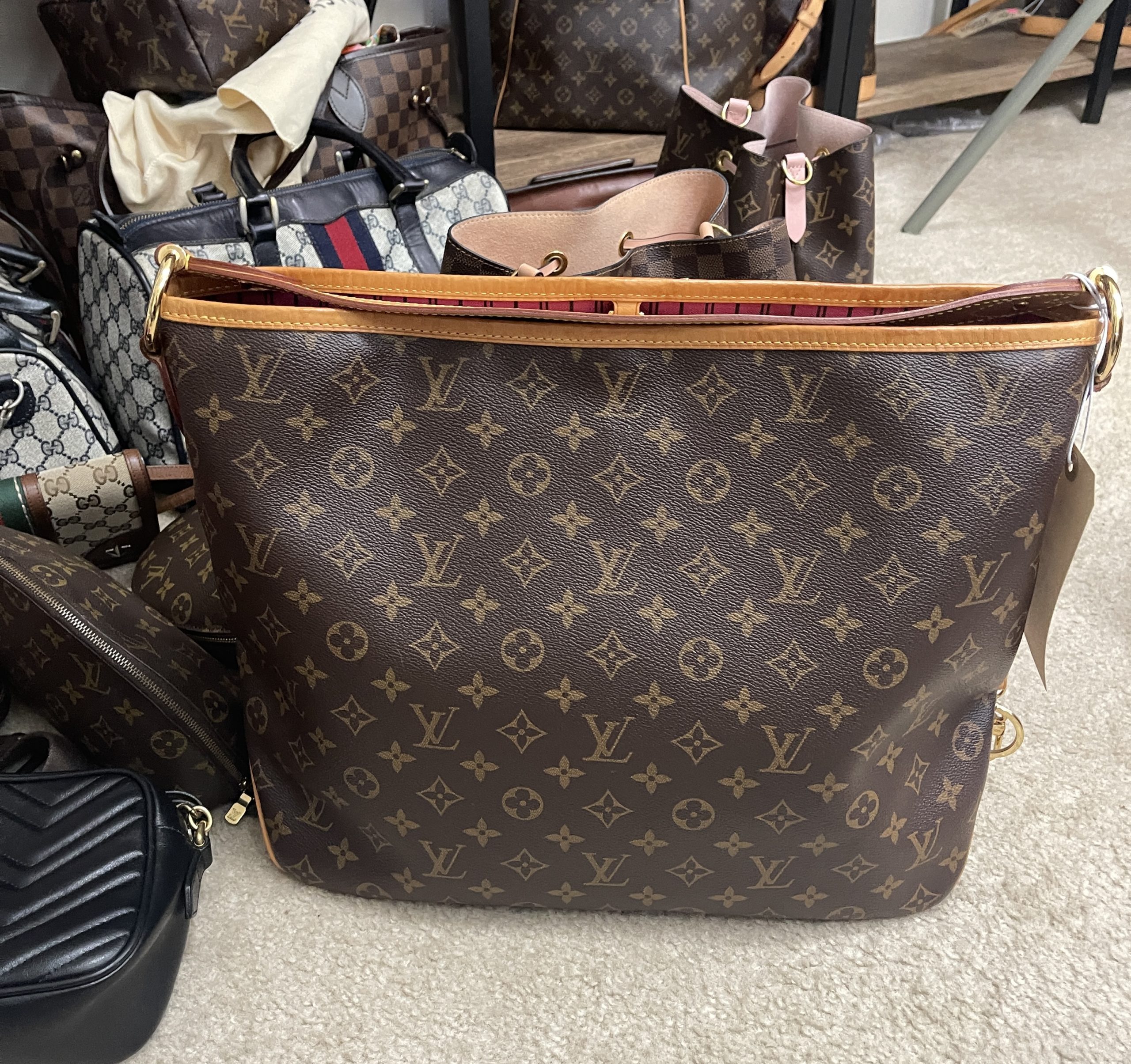 Louis Vuitton Authentic Delightful Graceful Neverfull GM Large