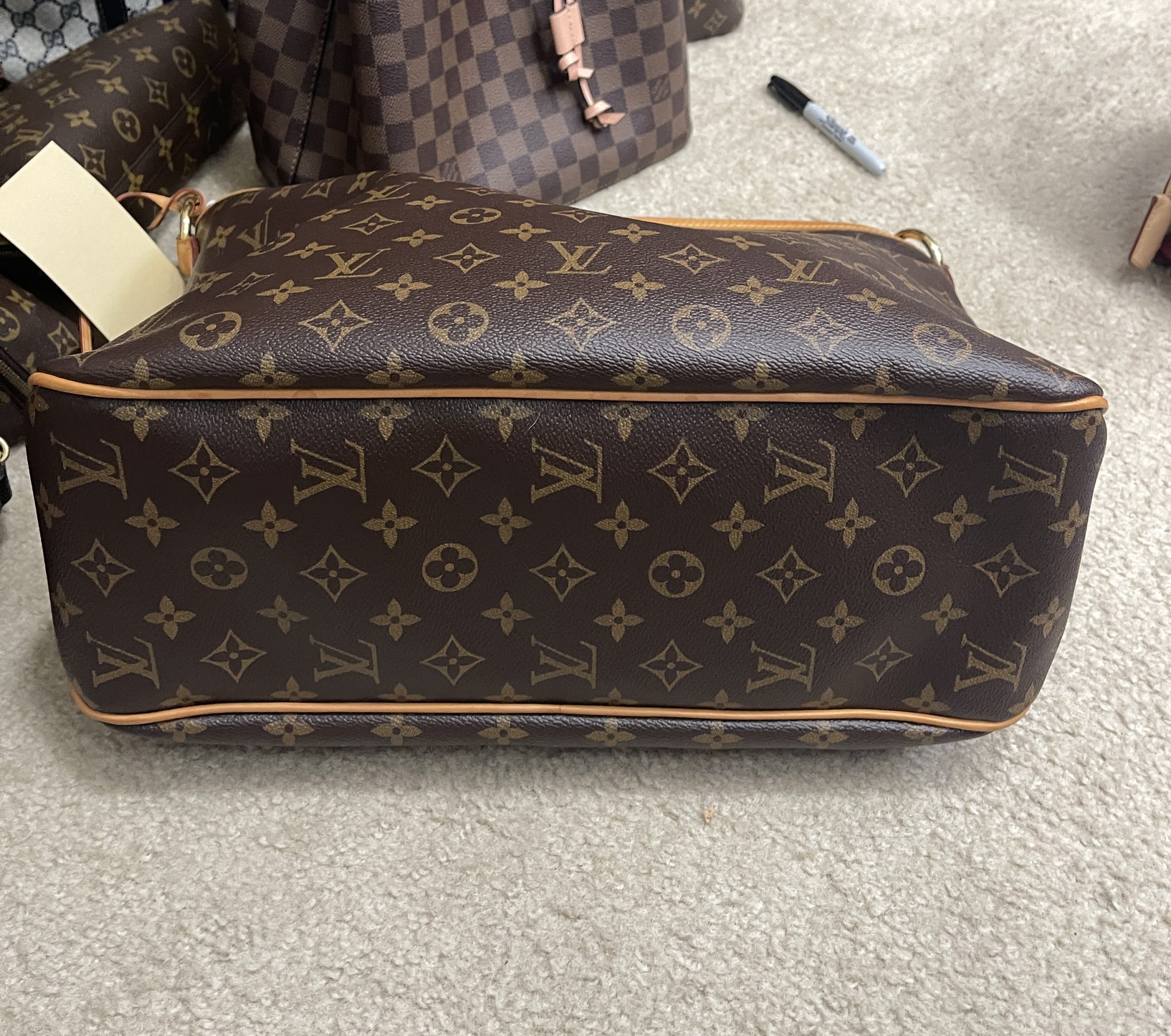 Louis Vuitton Delightful MM Monogram Tote with Pivone - A World Of Goods  For You, LLC