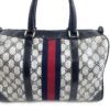 Gucci Joy Vintage Blue Logo Satchel Boston Bag 15