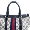 Gucci Joy Vintage Blue Logo Satchel Boston Bag 20
