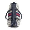 Gucci Joy Vintage Blue Logo Satchel Boston Bag 17