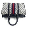 Gucci Joy Vintage Blue Logo Satchel Boston Bag 10