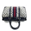 Gucci Joy Vintage Blue Logo Satchel Boston Bag 23