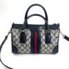 Vintage Gucci Joy Coated Canvas Boston Bag with Shoulder Strap 3