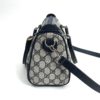 Vintage Gucci Joy Coated Canvas Boston Bag with Shoulder Strap 12