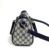 Vintage Gucci Joy Coated Canvas Boston Bag with Shoulder Strap 13