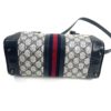 Vintage Gucci Joy Coated Canvas Boston Bag with Shoulder Strap 10