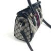 Vintage Gucci Joy Coated Canvas Boston Bag with Shoulder Strap 18