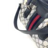 Vintage Gucci Joy Coated Canvas Boston Bag with Shoulder Strap 20
