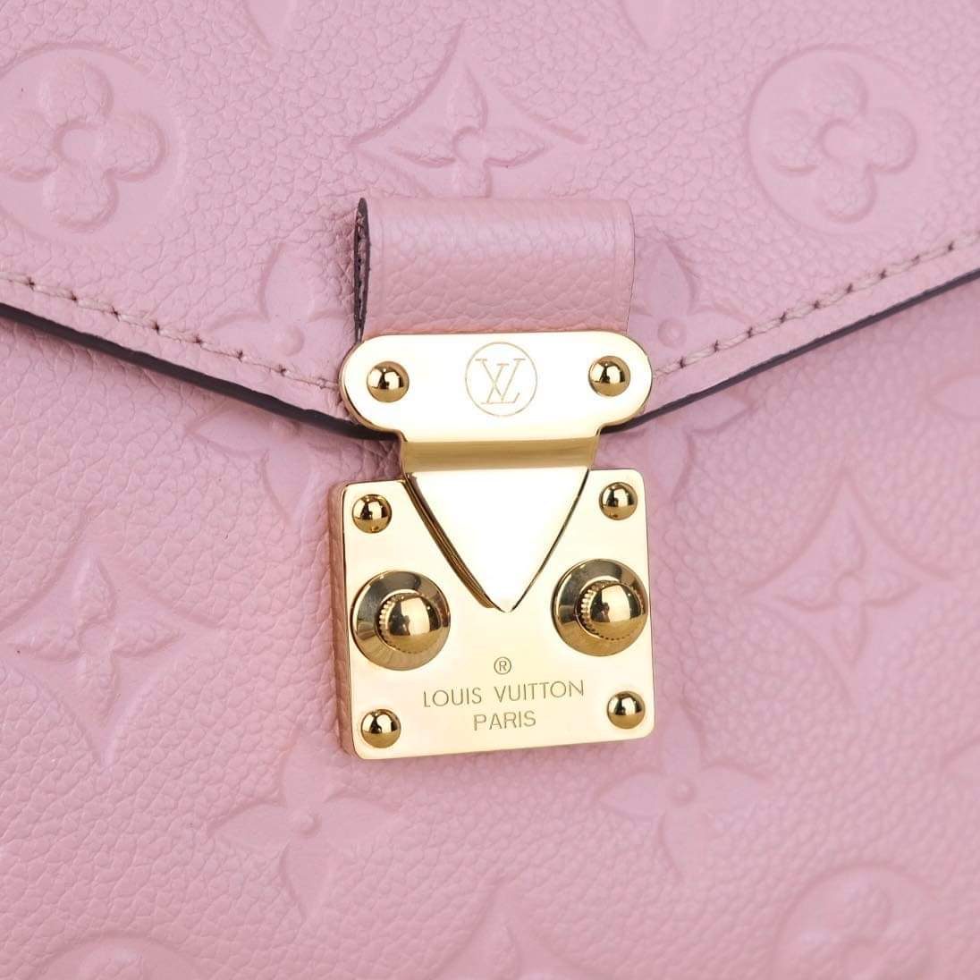 Louis Vuitton Rose Poudre Empreinte Pochette Metis - A World Of