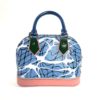 Louis Vuitton Limited Edition Alma BB Aqua Print Crossbody 5