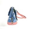 Louis Vuitton Limited Edition Alma BB Aqua Print Crossbody 9