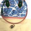 Louis Vuitton Limited Edition Alma BB Aqua Print Crossbody 19