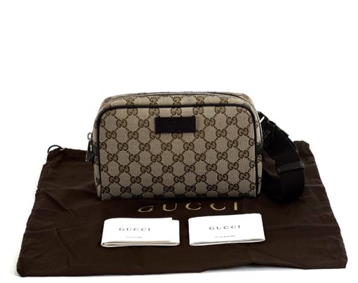 Gucci Logo Monogram Brown Belt Bag 2