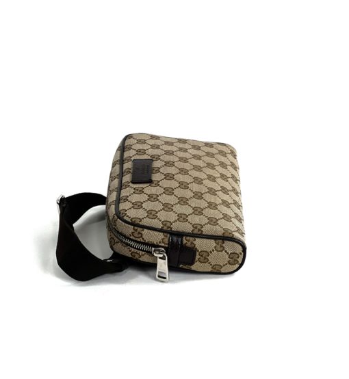 Gucci Logo Monogram Brown Belt Bag 6