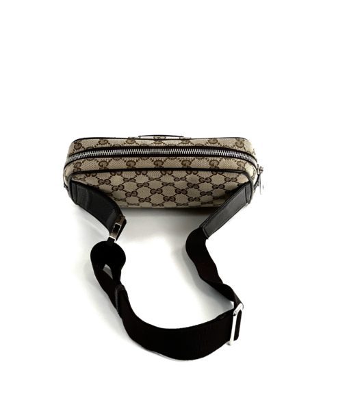 Gucci Logo Monogram Brown Belt Bag 4