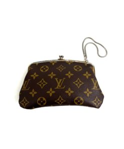 Louis Vuitton Ultra Rare Monogram Marais Kisslock Pouch French Twist Bag
