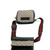 Gucci Monogram Supreme Web Double Belt Bag 11