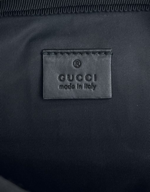 Gucci Monogram Supreme Web Double Belt Bag 18
