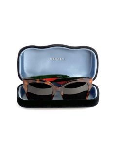 Gucci Havana Web Green Red Tiger Sunglasses GG0059S 2