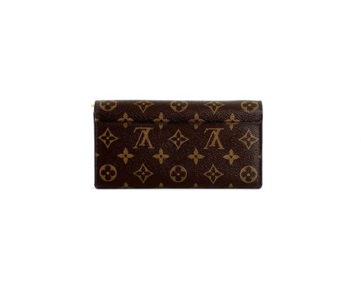 Louis Vuitton Monogram Brown Sarah Wallet 4