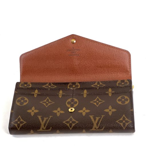 Louis Vuitton Monogram Brown Sarah Wallet 15