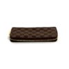 Louis Vuitton Damier Ebene Dark Brown Zippy Wallet 7