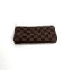 Louis Vuitton Damier Ebene Dark Brown Zippy Wallet 5