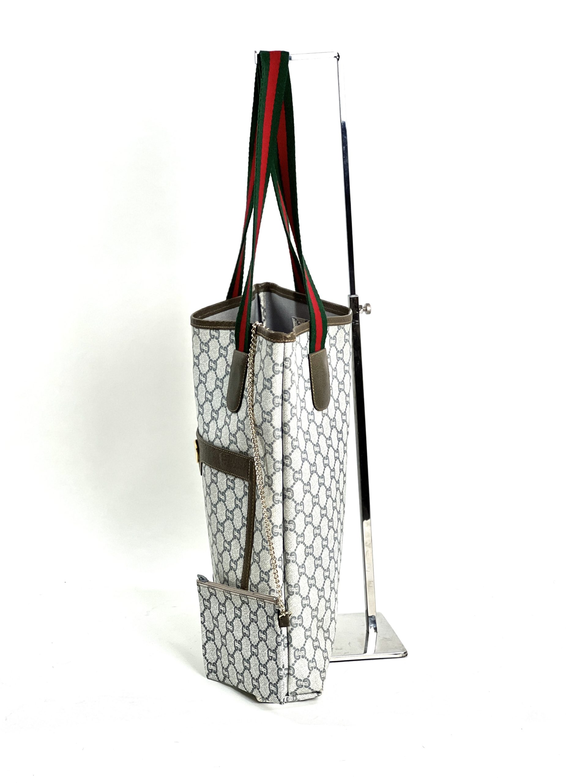 Gucci Vintage Sherry Line Tote Bag