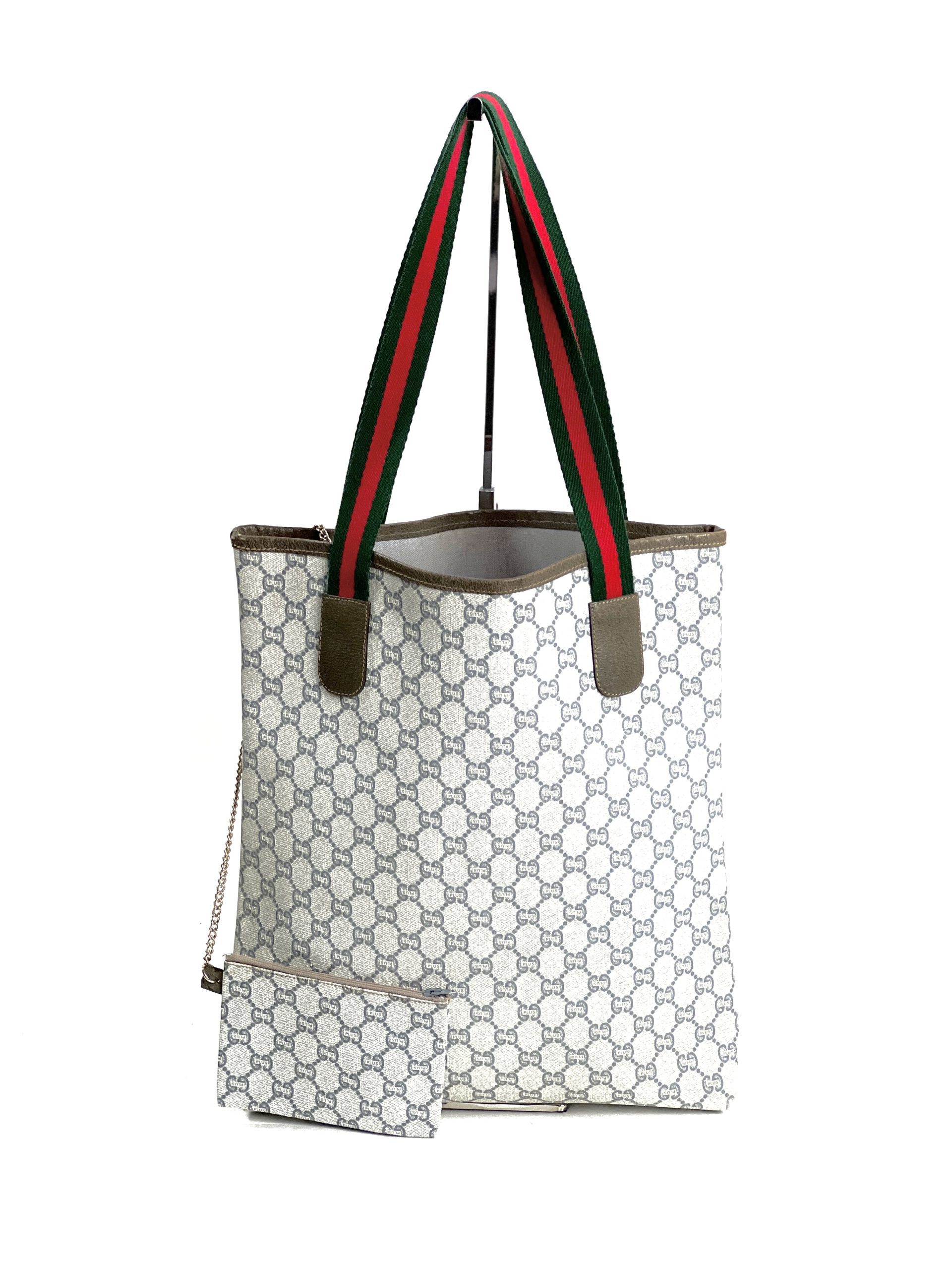 Gucci Plus Vintage Sherry Line Tote with Pouch - A World Of Goods For You,  LLC