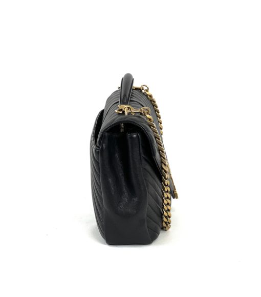 Louis Vuitton YSL Black College Bag Large Gold Hardware 15
