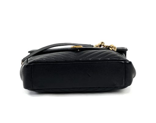 Louis Vuitton YSL Black College Bag Large Gold Hardware 18