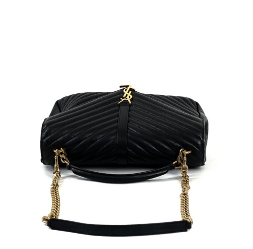 Louis Vuitton YSL Black College Bag Large Gold Hardware 7