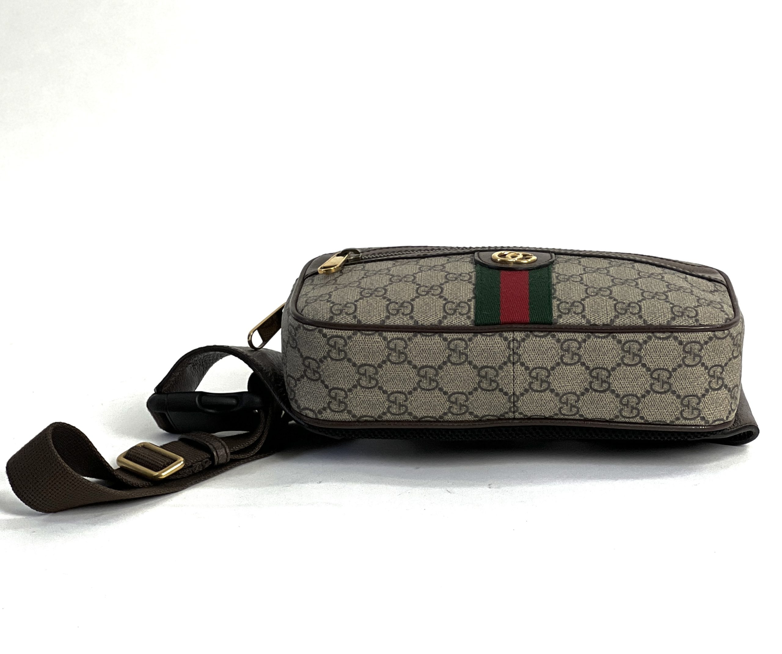 Gucci Opidia GG Small Belt Bag in Dark Grey