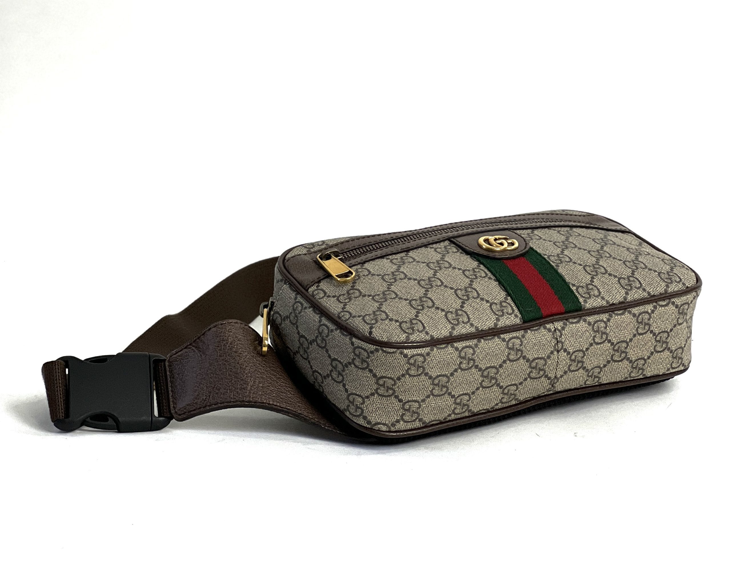 GUCCI Auth GG Waist Pouch shoulder Bumbag Belt Bag Fanny Pack Vintage