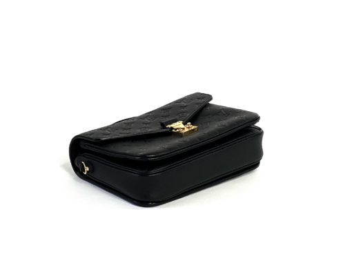 Louis Vuitton Black Monogram Empreinte Leather Pochette Metis 10