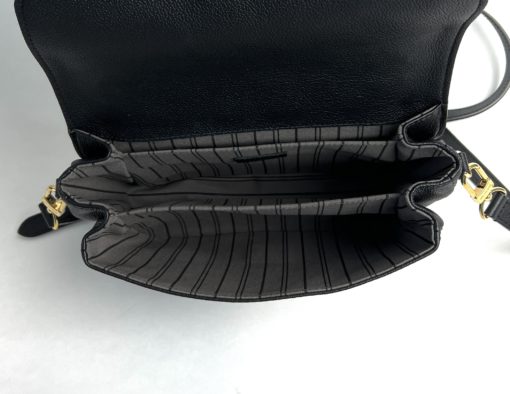 Louis Vuitton Black Monogram Empreinte Leather Pochette Metis 16