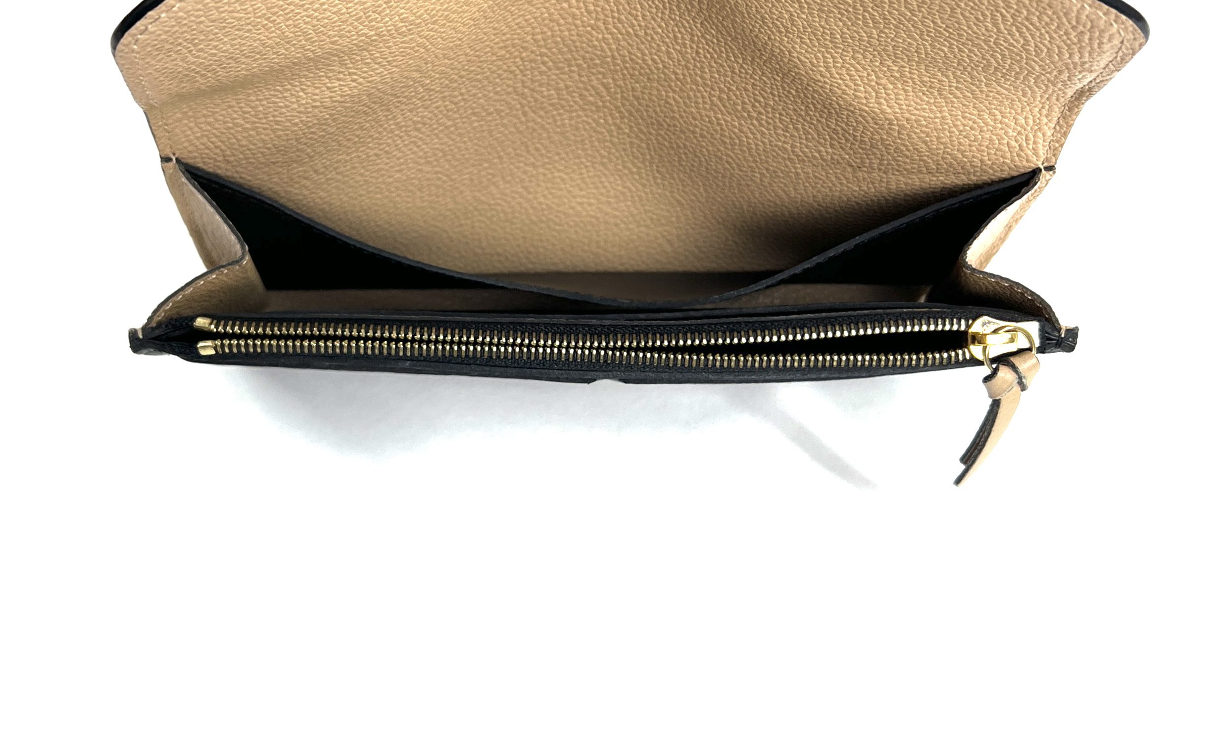 Louis Vuitton - Zippy Wallet Monogram Empreinte Leather Dune