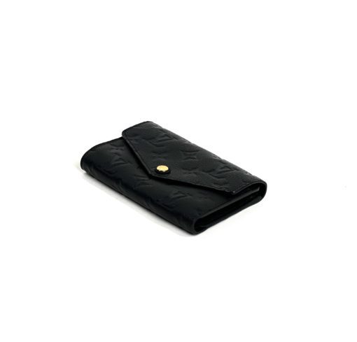 Louis Vuitton Empreinte Compact Curieuse Wallet Black 11