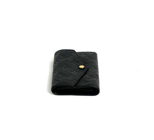 Louis Vuitton Empreinte Compact Curieuse Wallet Black 13