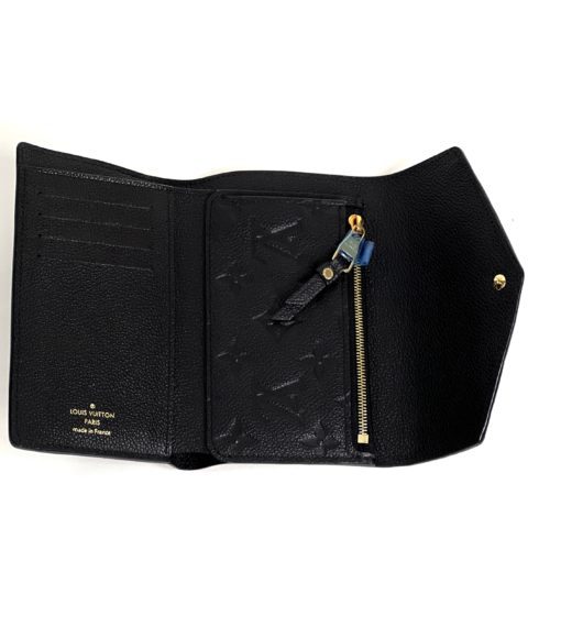 Louis Vuitton Empreinte Compact Curieuse Wallet Black 5