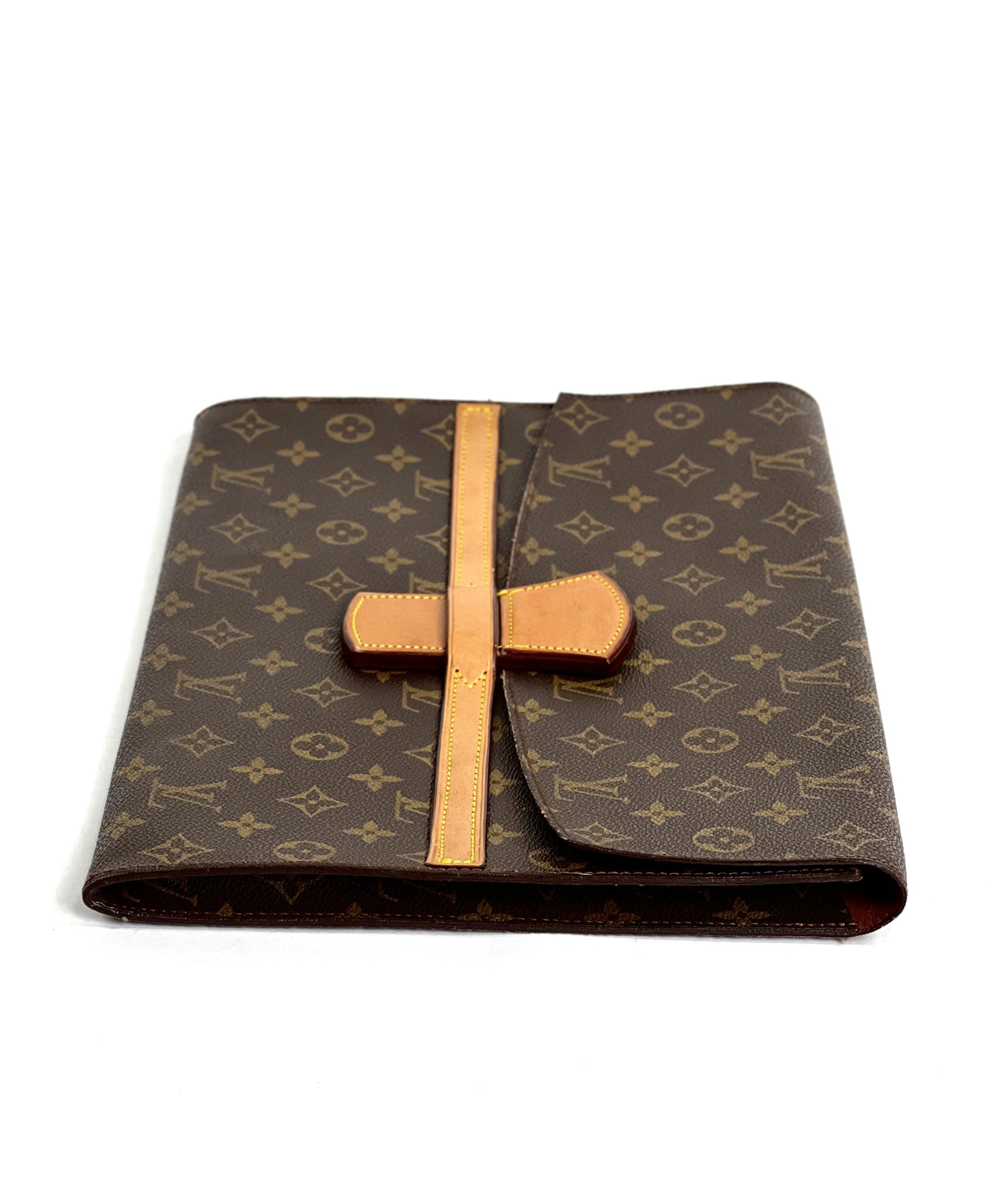 Louis Vuitton Brown Monogram Canvas Foldable iPad Case Louis