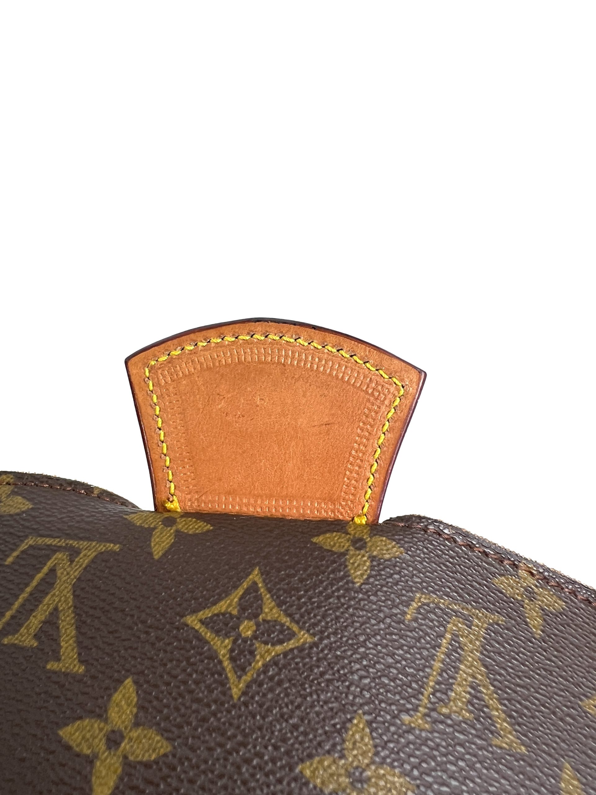 Louis Vuitton Avenue Sling Bag Monogram Macasar Saffron Orange