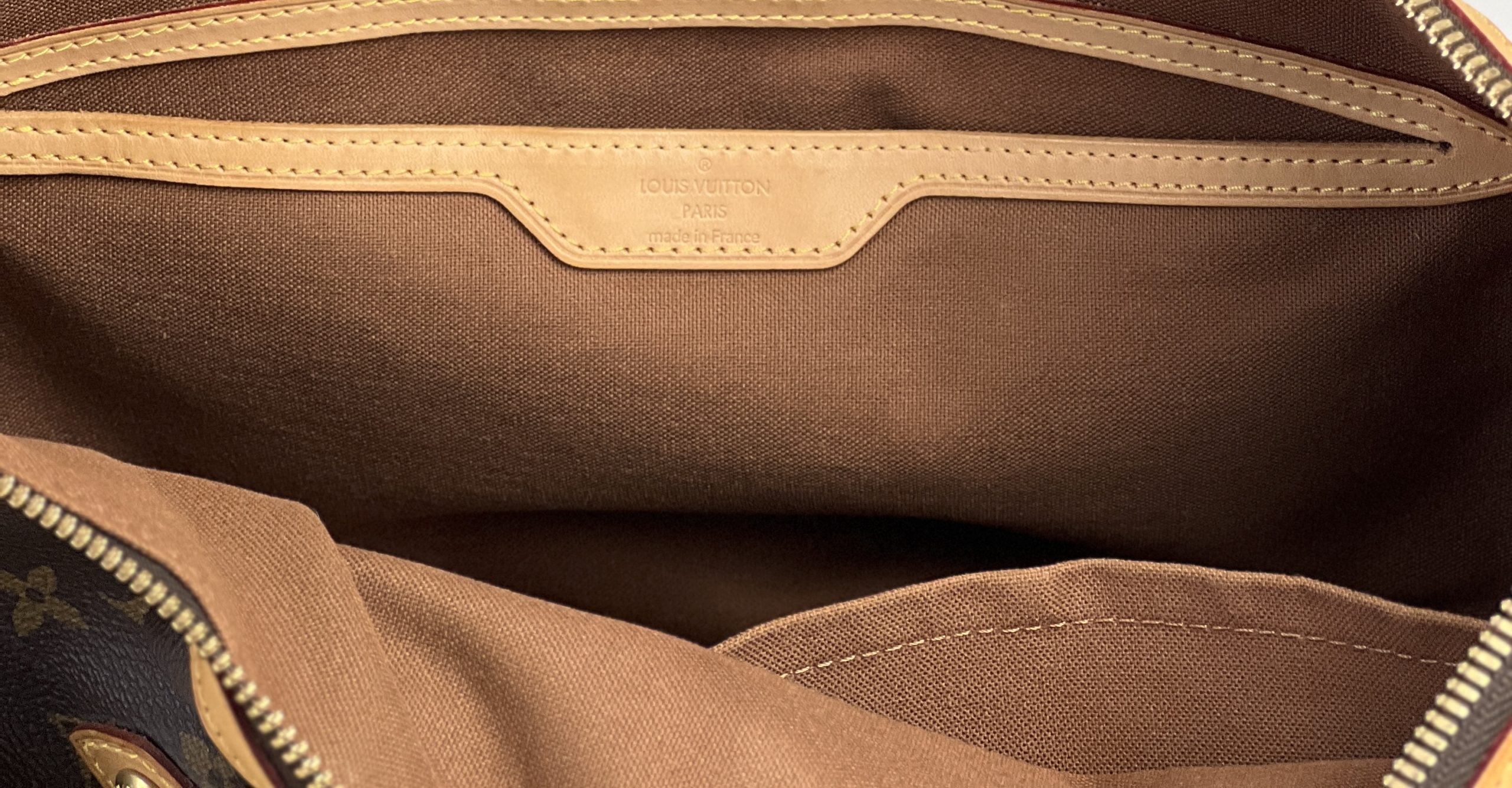 Louis Vuitton Brown Monogram Canvas Palermo GM Shoulder Bag